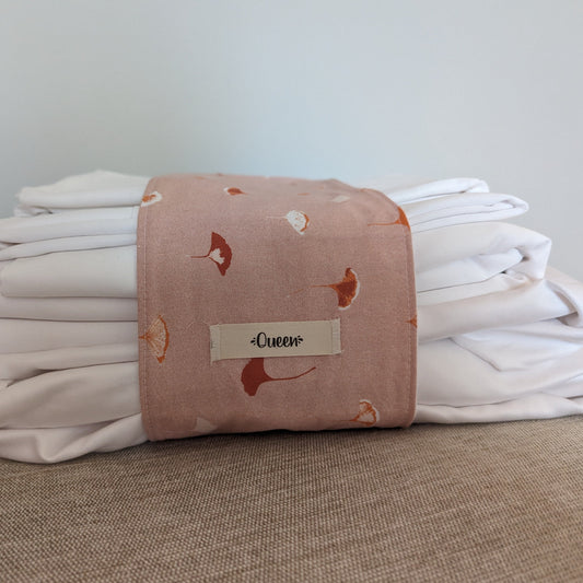 Sheet Set Wrap - Poppy Blush