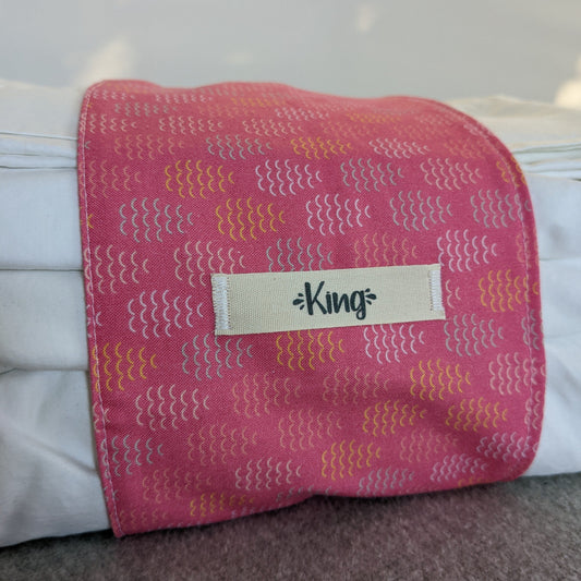 Sheet Set Wrap - Pink Pineapple