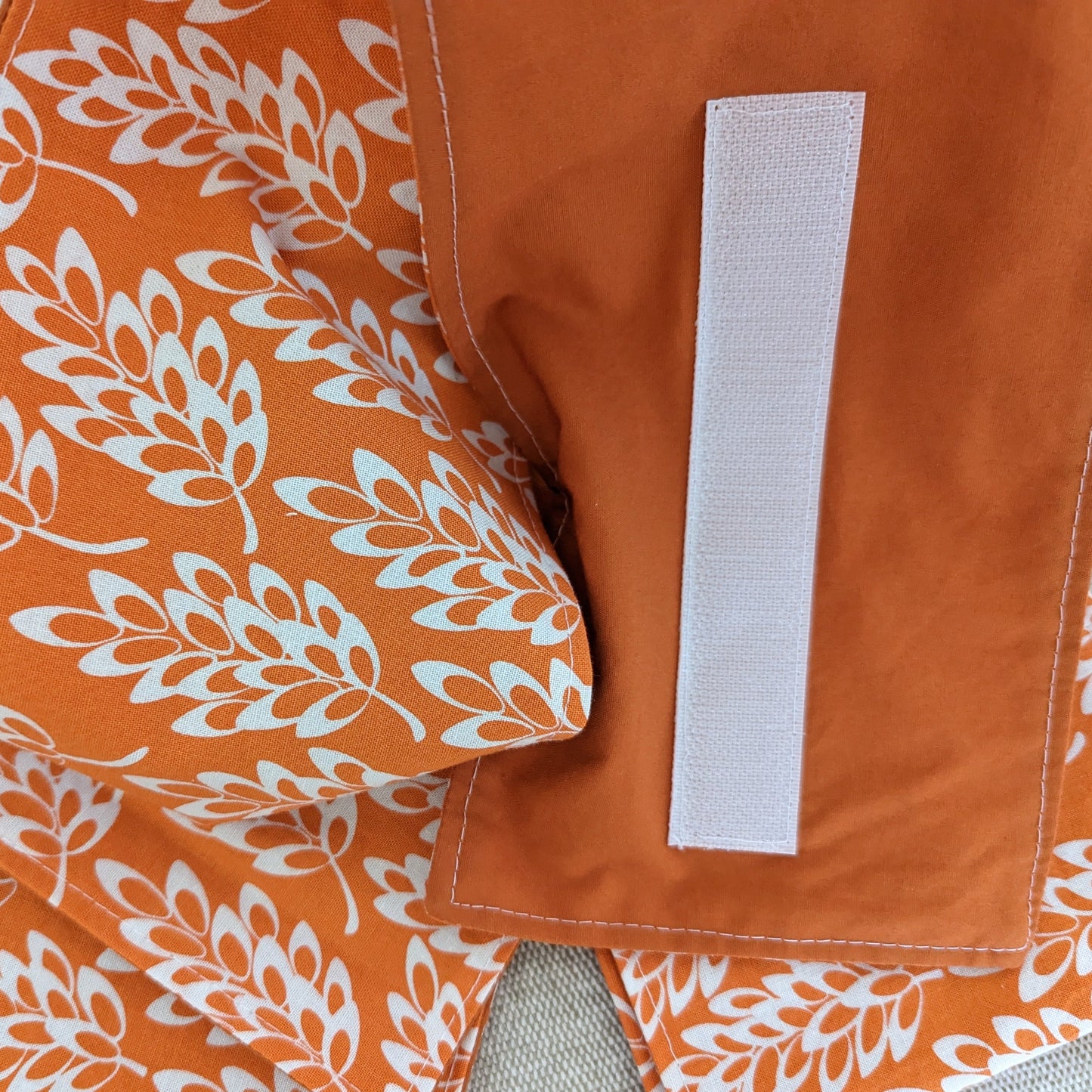 Sheet Set Wrap - Orange Leaf