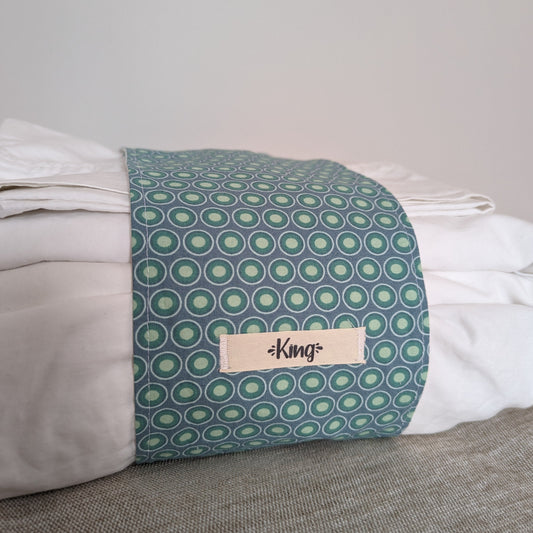 Sheet Set Wrap - Ocean Circle