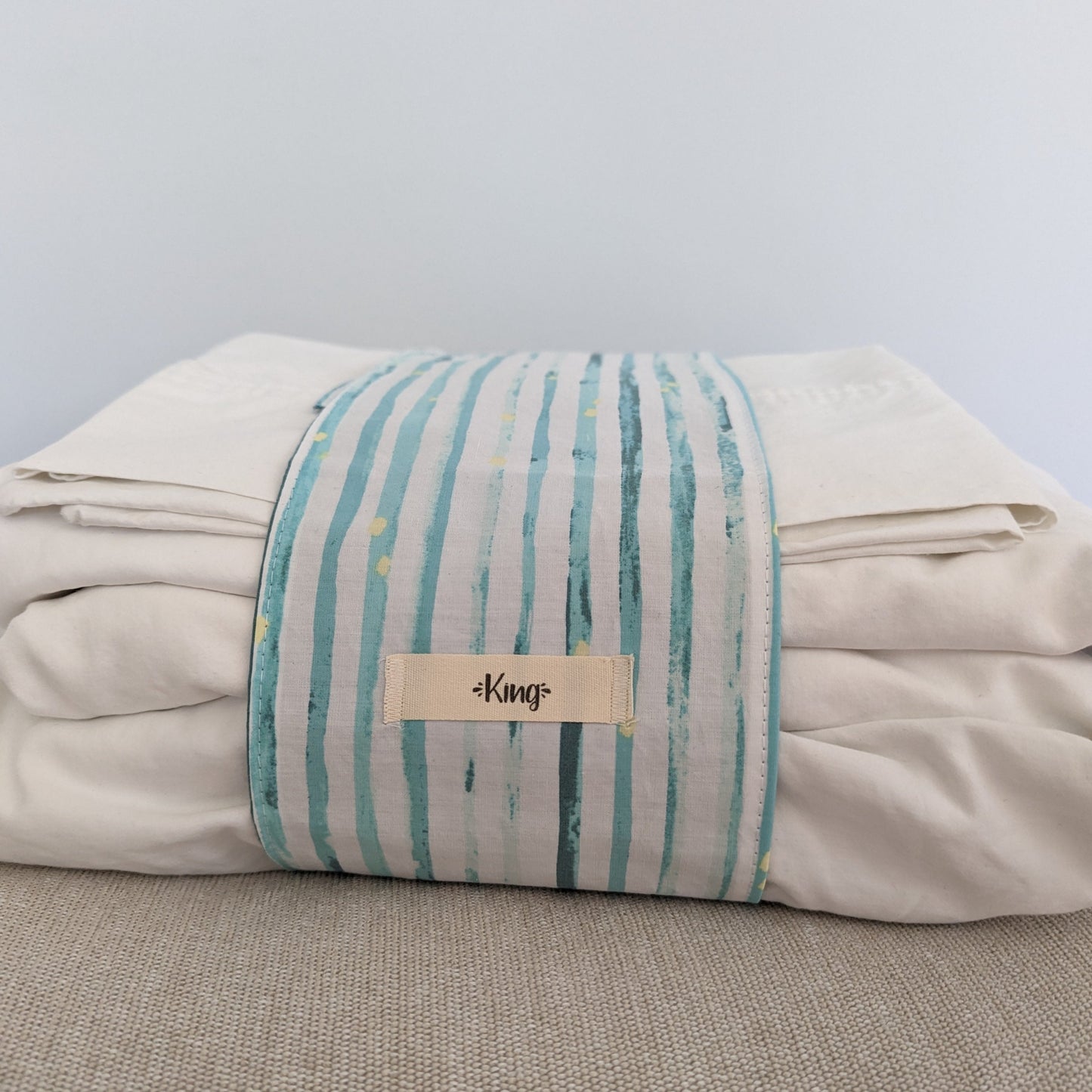 Sheet Set Wrap - Surf Stripe