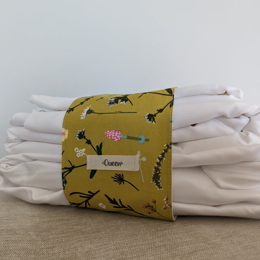 Sheet Set Wrap - Moss Meadow