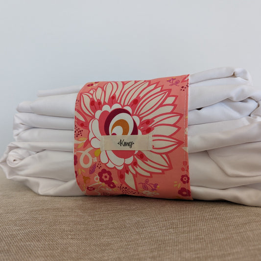 Sheet Set Wrap - Pink Blossom