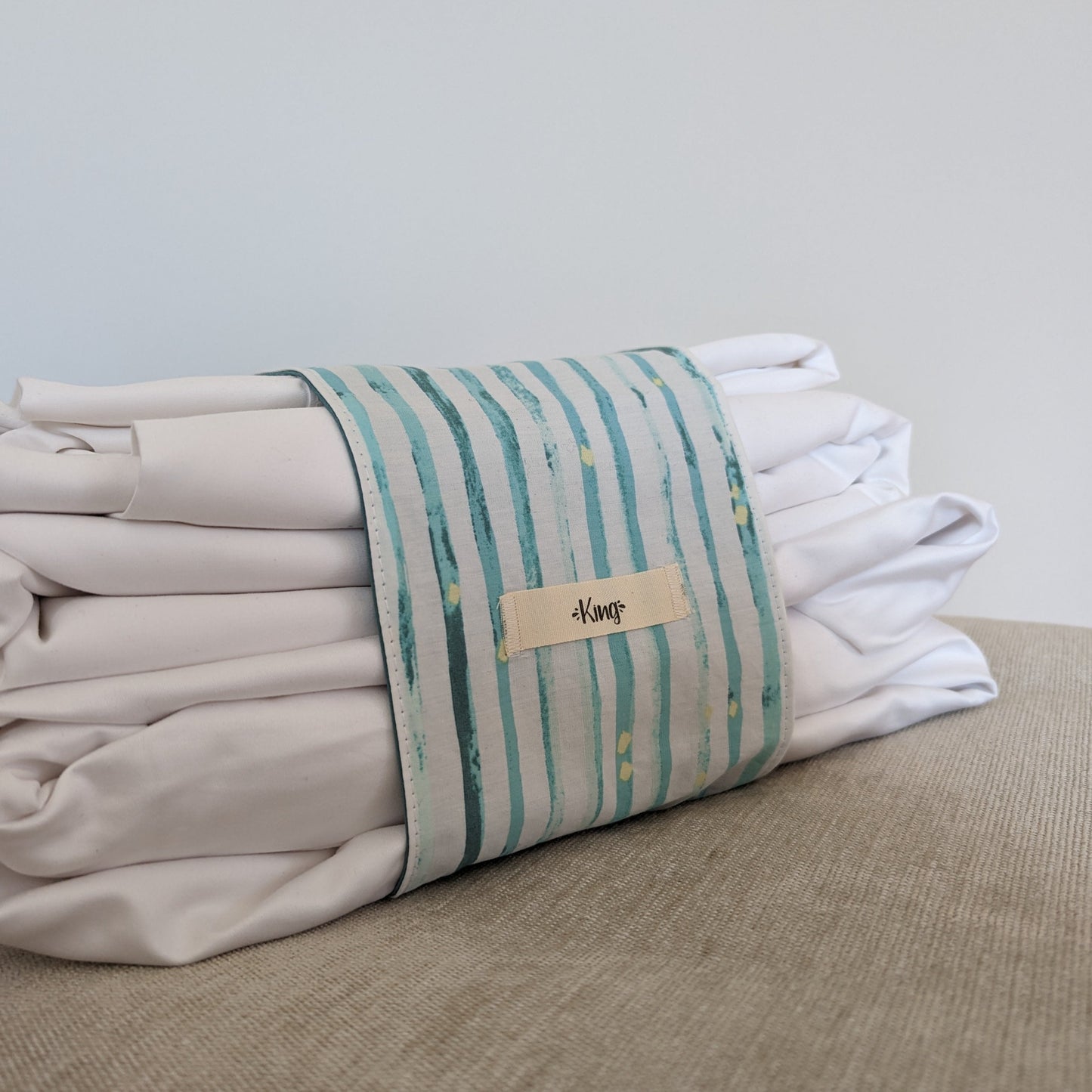 Sheet Set Wrap - Surf Stripe