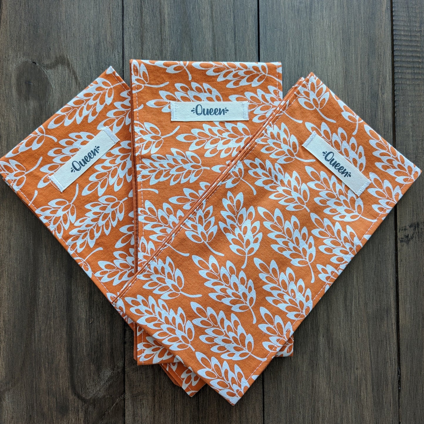 Sheet Set Wrap - Orange Leaf